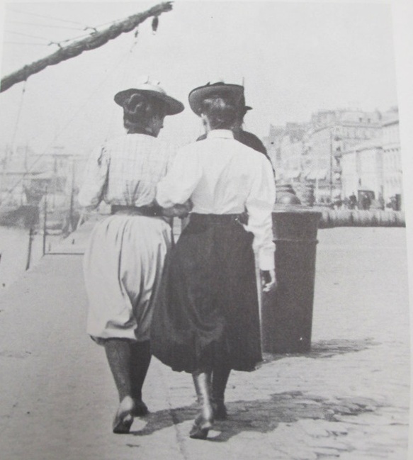 Paul Martin, Girls in Cycling Bloomers on the Quay in Boulogne, 1897, Reproduced in Roy Flukinger et al. Paul Martin: Victorian Photographer. Austin: University of Texas Press, 1977.