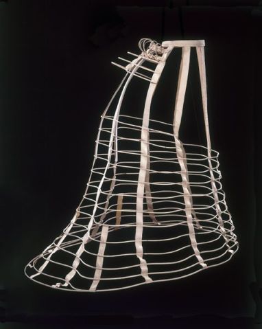 Cage Crinoline, 1868. Victoria & Albert Museum