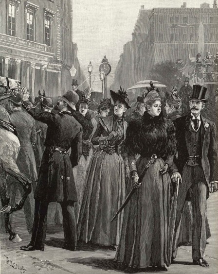 Madison Square, 1889.  Harper’s Weekly, November 23, 1889.  