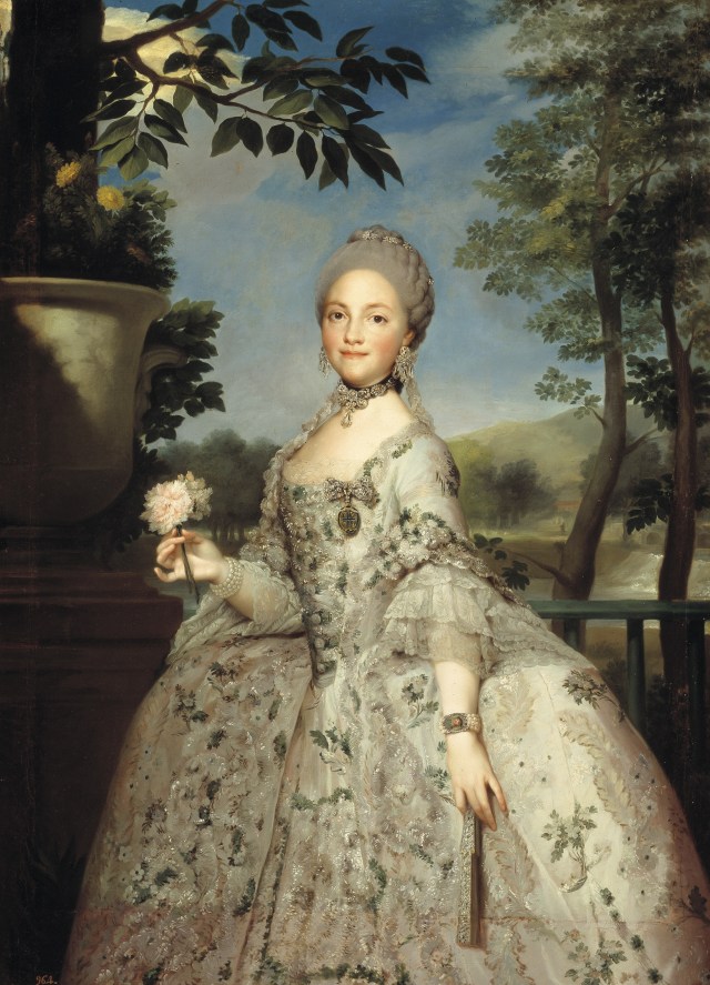 Marie Louise de Parma. Anton Raphael Mengs.
