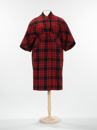 Charles James. "Great" wool coat, c. 1961. Accession number 2009.300.451 at the Metropolitan Museum of Art.