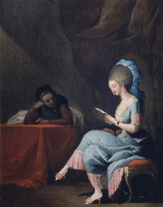 CAMARON BORONAT JOSE. DAMA LEYENDO UNA CARTA - SIGLO XVIII - OLEO/LIENZO - 43 X 35 CMS. Credit: Album / Oronoz