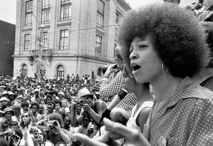 Angela Davis of the The Black Panthers Party 